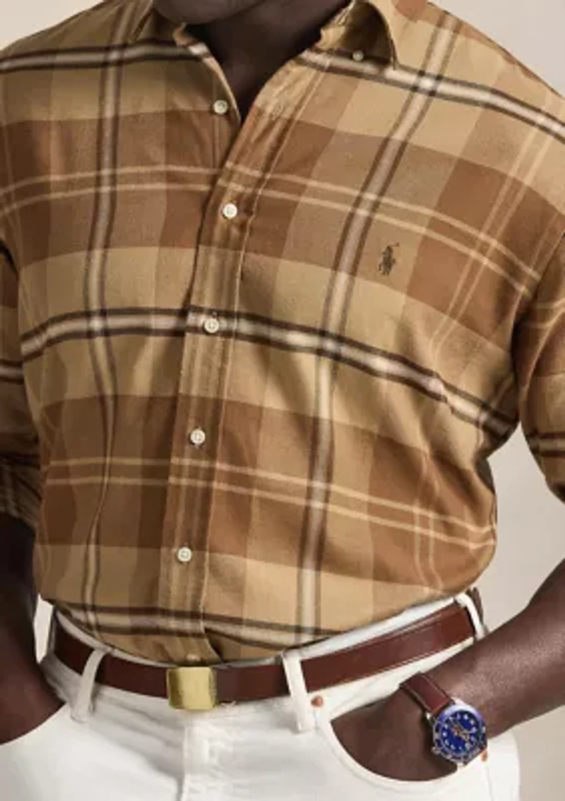 Big & Tall Performance Twill Shirt