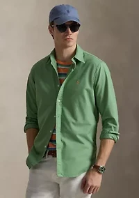 Classic Fit Garment-Dyed Oxford Shirt
