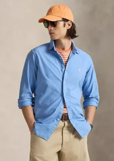 Classic Fit Garment-Dyed Oxford Shirt