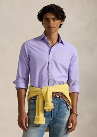 Classic Fit Garment-Dyed Oxford Shirt