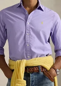 Classic Fit Garment-Dyed Oxford Shirt