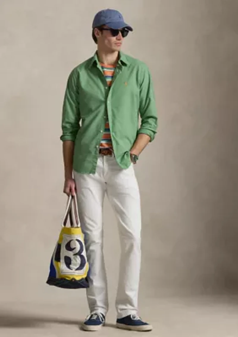 Classic Fit Garment-Dyed Oxford Shirt