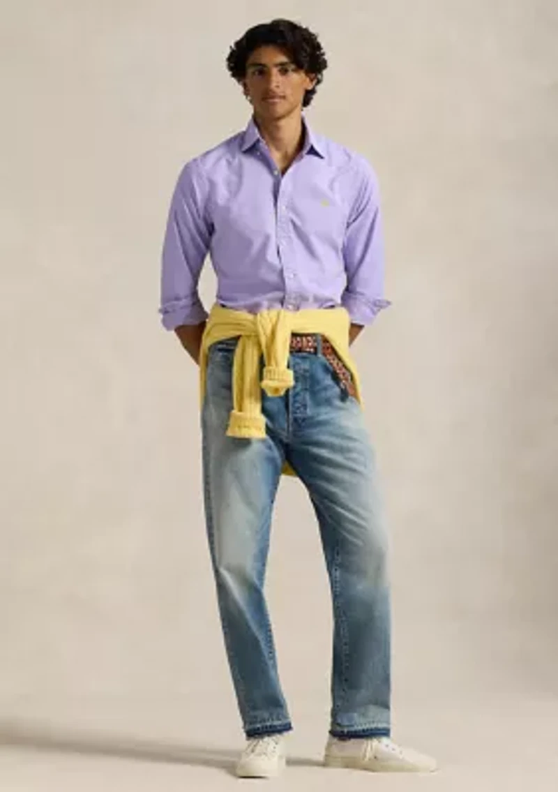 Classic Fit Garment-Dyed Oxford Shirt