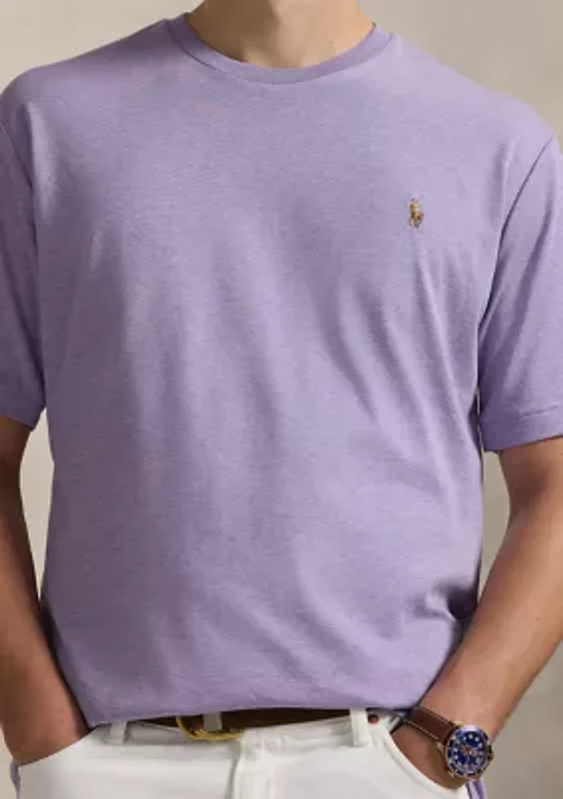 Big & Tall Soft Cotton Crewneck T-Shirt