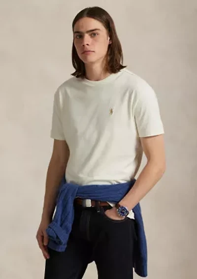 Men's Classic Fit Jersey Crewneck T-Shirt