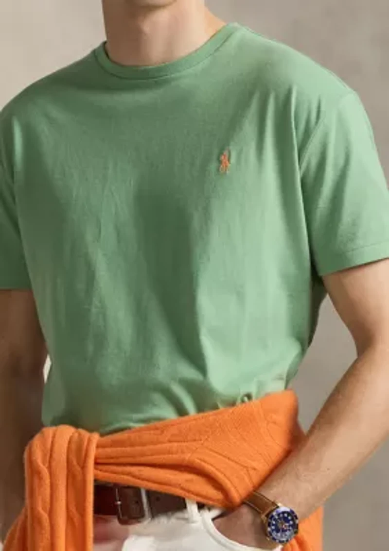 Men's Classic Fit Jersey Crewneck T-Shirt