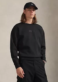 Women's Relaxed Fit Logo Double-Knit Sweatshirt