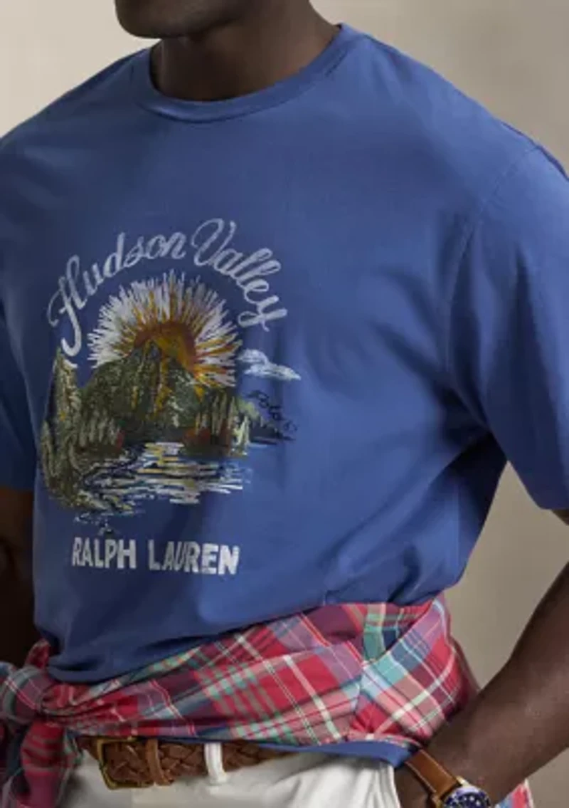 Big & Tall Jersey Graphic T-Shirt