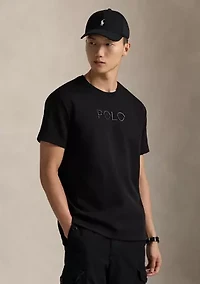 Classic Fit Logo Double-Knit T-Shirt