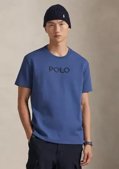 Classic Fit Logo Double-Knit T-Shirt