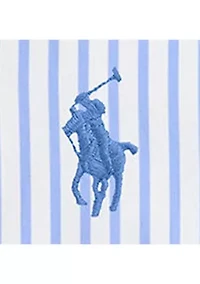 Men's Classic Fit Striped Poplin Shirt