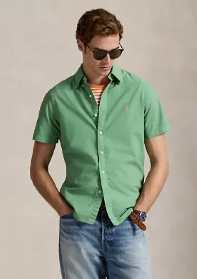 Men's Classic Fit Garment-Dyed Oxford Shirt