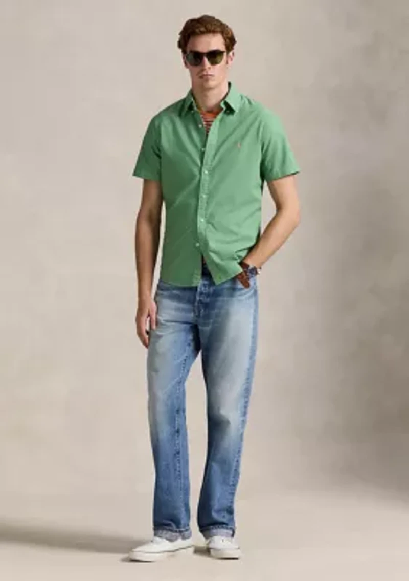 Men's Classic Fit Garment-Dyed Oxford Shirt