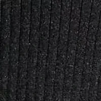 Men's Rib-Knit Cotton Johnny-Collar Sweater