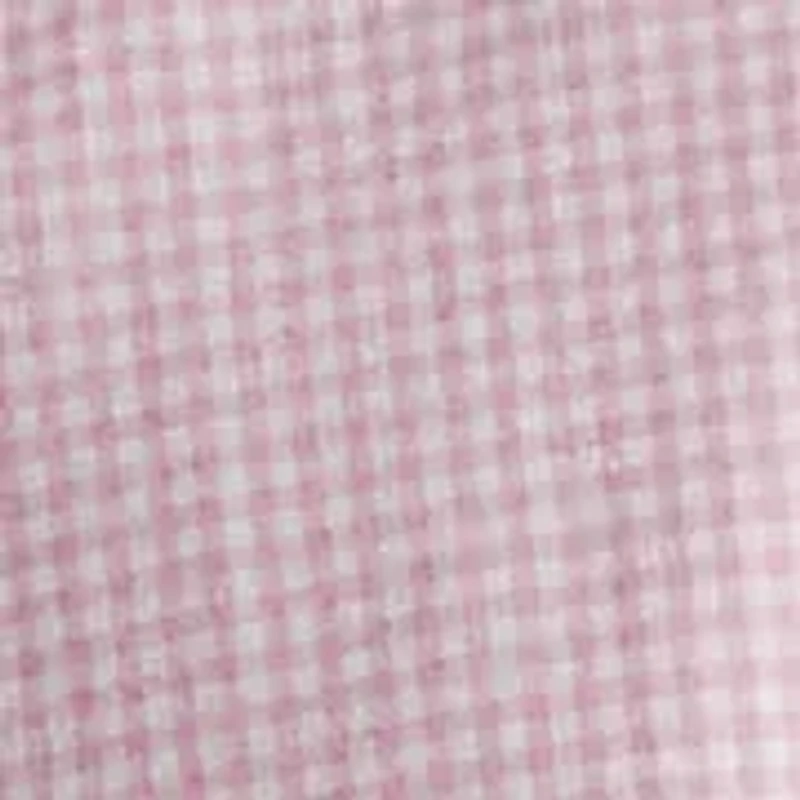 Classic Fit Gingham Stretch Poplin Shirt