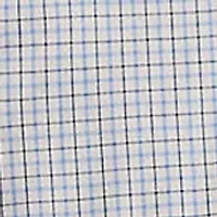 Classic Fit Plaid Stretch Poplin Shirt