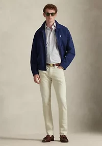 Classic Fit Plaid Stretch Poplin Shirt