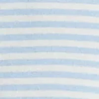 Men's Classic Striped Soft Cotton Polo Shirt