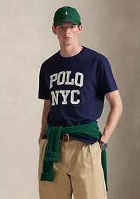 Men's Classic Fit Jersey Graphic T-Shirt