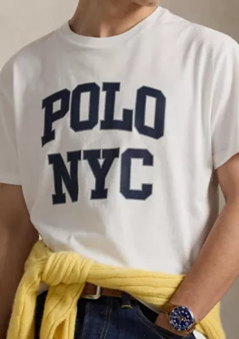 Men's Classic Fit Jersey Graphic T-Shirt