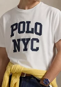 Men's Classic Fit Jersey Graphic T-Shirt