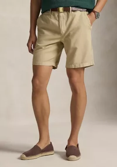 Men's Classic Fit Linen-Cotton Shorts