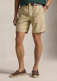 Men's Classic Fit Linen-Cotton Shorts