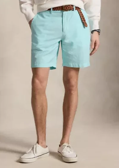 Men's Classic Fit Linen-Cotton Shorts