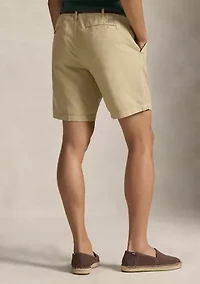 Men's Classic Fit Linen-Cotton Shorts