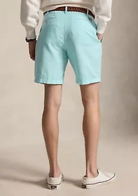 Men's Classic Fit Linen-Cotton Shorts