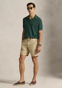 Men's Classic Fit Linen-Cotton Shorts