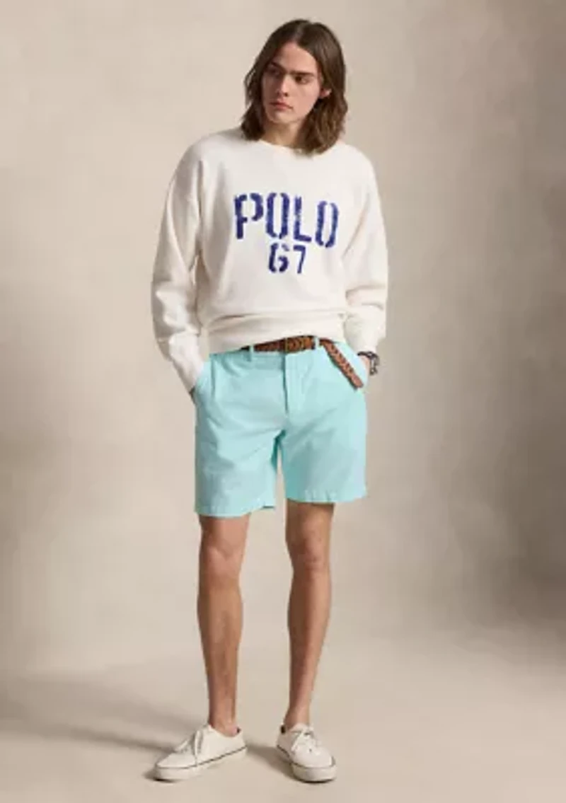 Men's Classic Fit Linen-Cotton Shorts