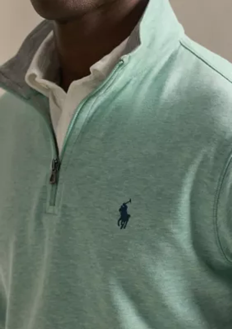 Men's Luxury Jersey 1/4 Zip Pullover