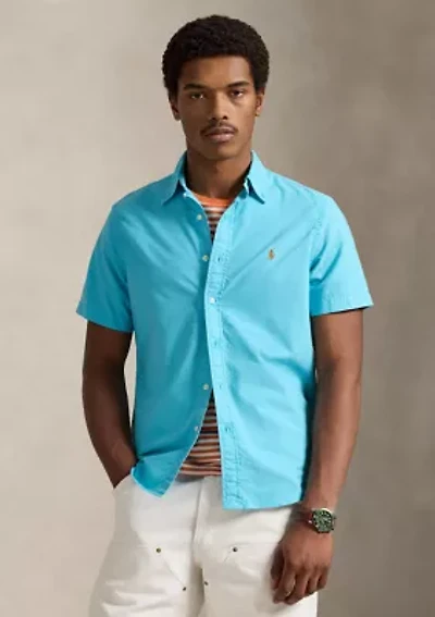 Men's Classic Fit Garment-Dyed Oxford Shirt