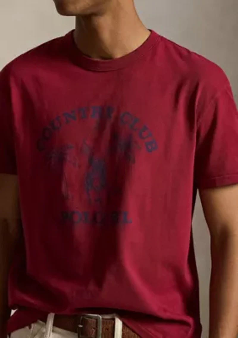 Classic Fit Jersey Graphic T-Shirt