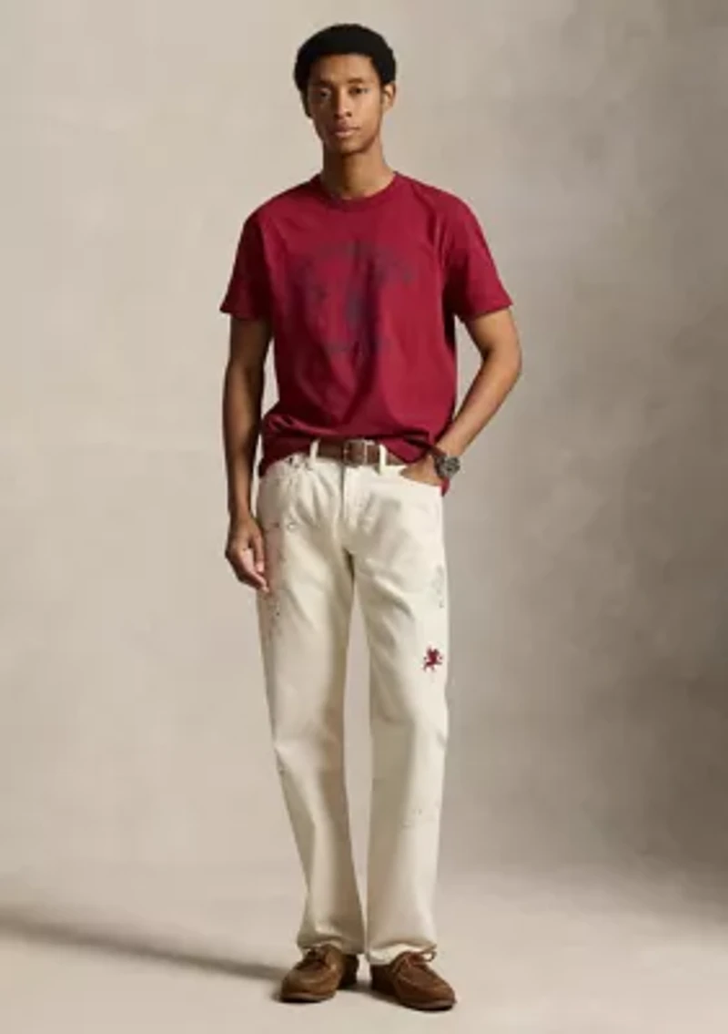 Classic Fit Jersey Graphic T-Shirt