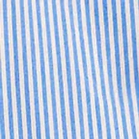 Classic Fit Striped Stretch Poplin Shirt