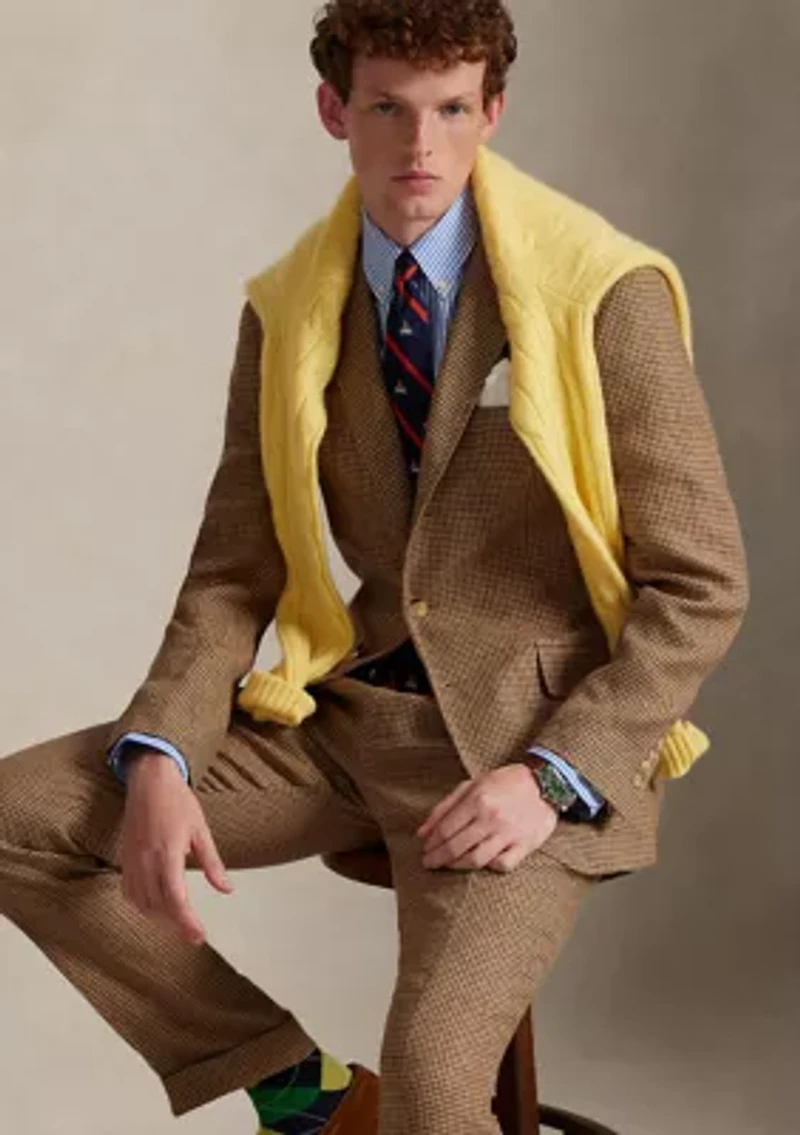 Classic Fit Striped Stretch Poplin Shirt