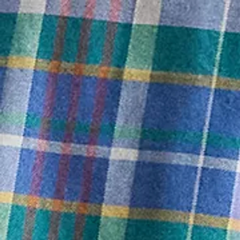 Men's Classic Fit Plaid Oxford Shirt
