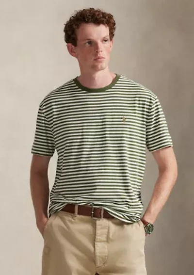 Classic Fit Striped Jersey T-Shirt