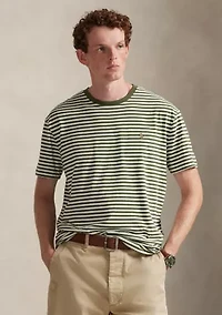Classic Fit Striped Jersey T-Shirt
