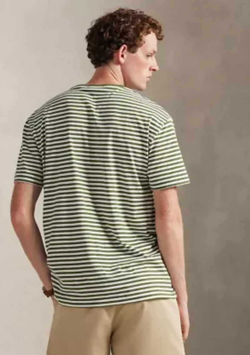 Classic Fit Striped Jersey T-Shirt