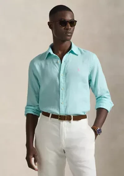 Men's Classic Fit Linen Shirt