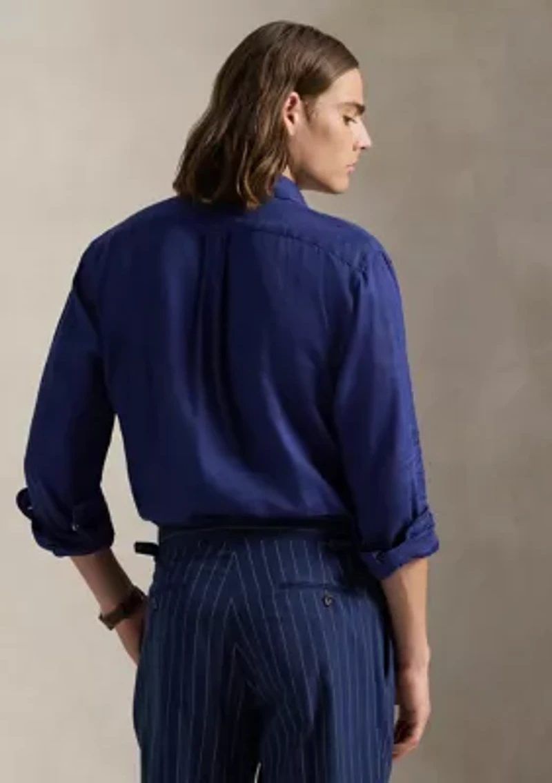 Men's Classic Fit Linen Shirt