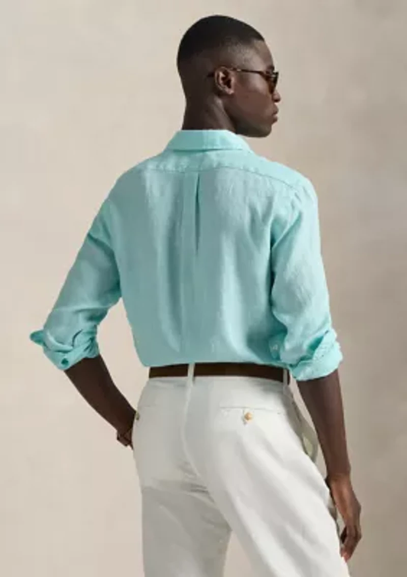 Men's Classic Fit Linen Shirt