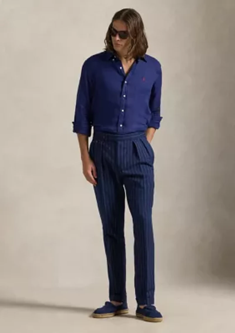 Men's Classic Fit Linen Shirt