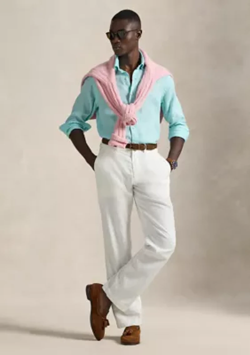 Men's Classic Fit Linen Shirt