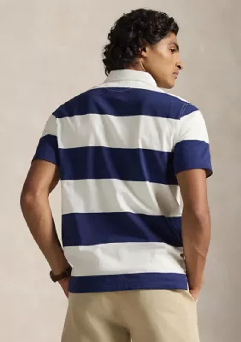 Men's Classic Fit Short-Sleeve Rugby Shirt