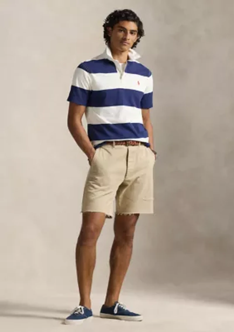 Men's Classic Fit Short-Sleeve Rugby Shirt