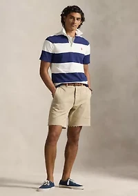 Men's Classic Fit Short-Sleeve Rugby Shirt